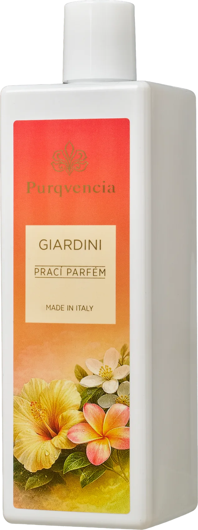 Lahev parfému na praní Purqvencia Giardini